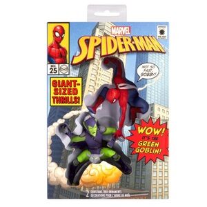 Hallmark 2-Piece Marvel Spider-Man & Green Goblin Christmas Ornaments Set
